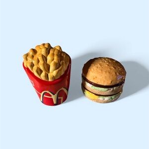 McDonalds Big Mac Fries  Salt & Pepper Shaker Set  Collectible 1997 Vintage